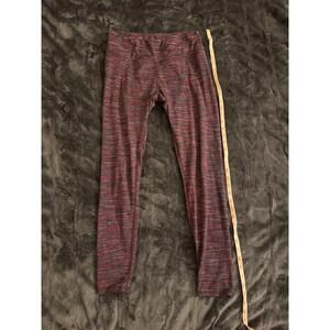 RBX women’s multicolor purple pink red leggings size 8 with small pocket workout
